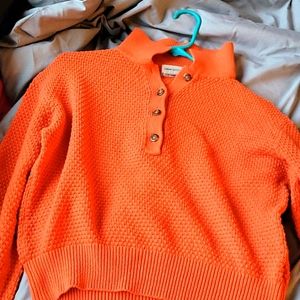 Orange Urban Outfitters Sweater